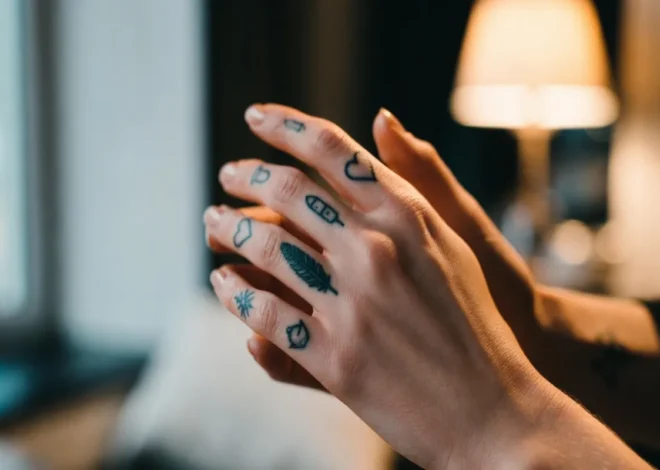 Tatouages de doigts chez la femme : décodez leurs symboles