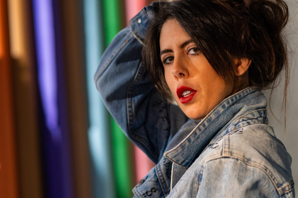 veste jean manches détails font vraiment