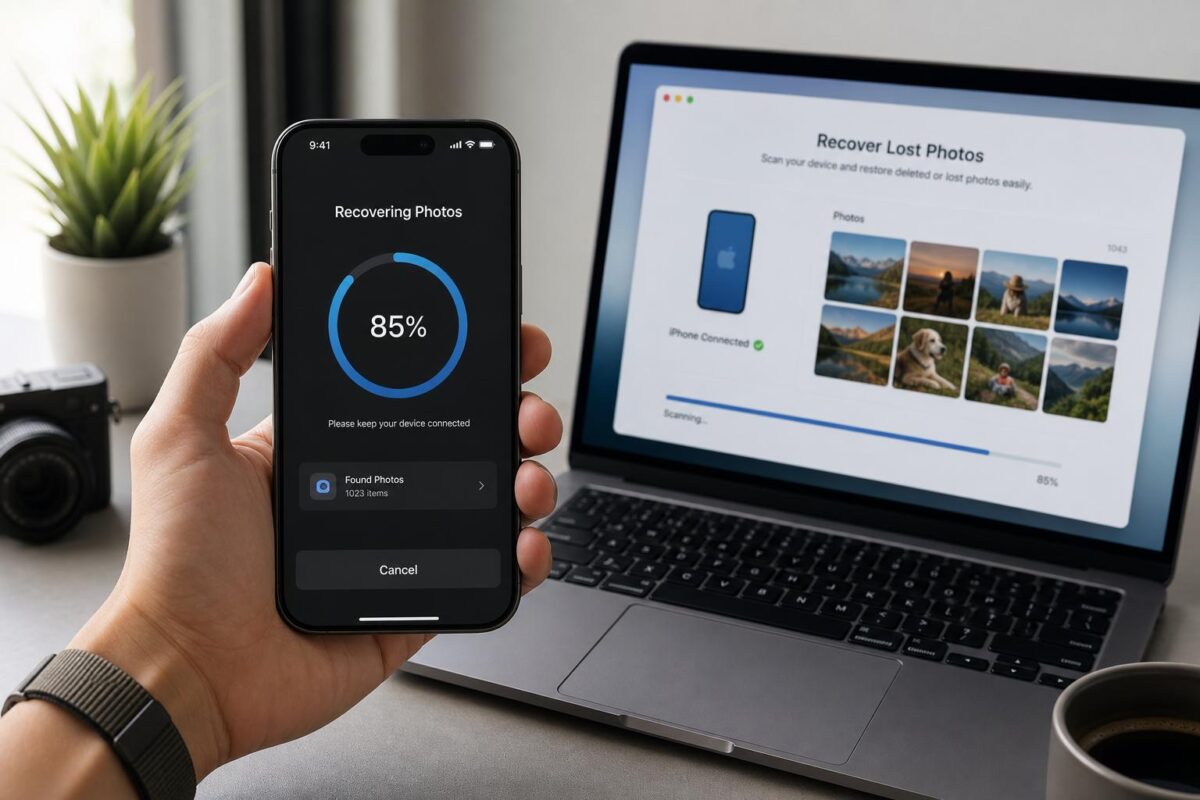 Photos iPhone supprimées : récupération simple sans logiciel