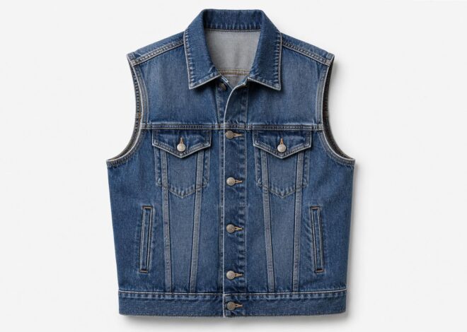 Veste en jean sans manches : comment la porter sans faute et la rendre vraiment actuelle