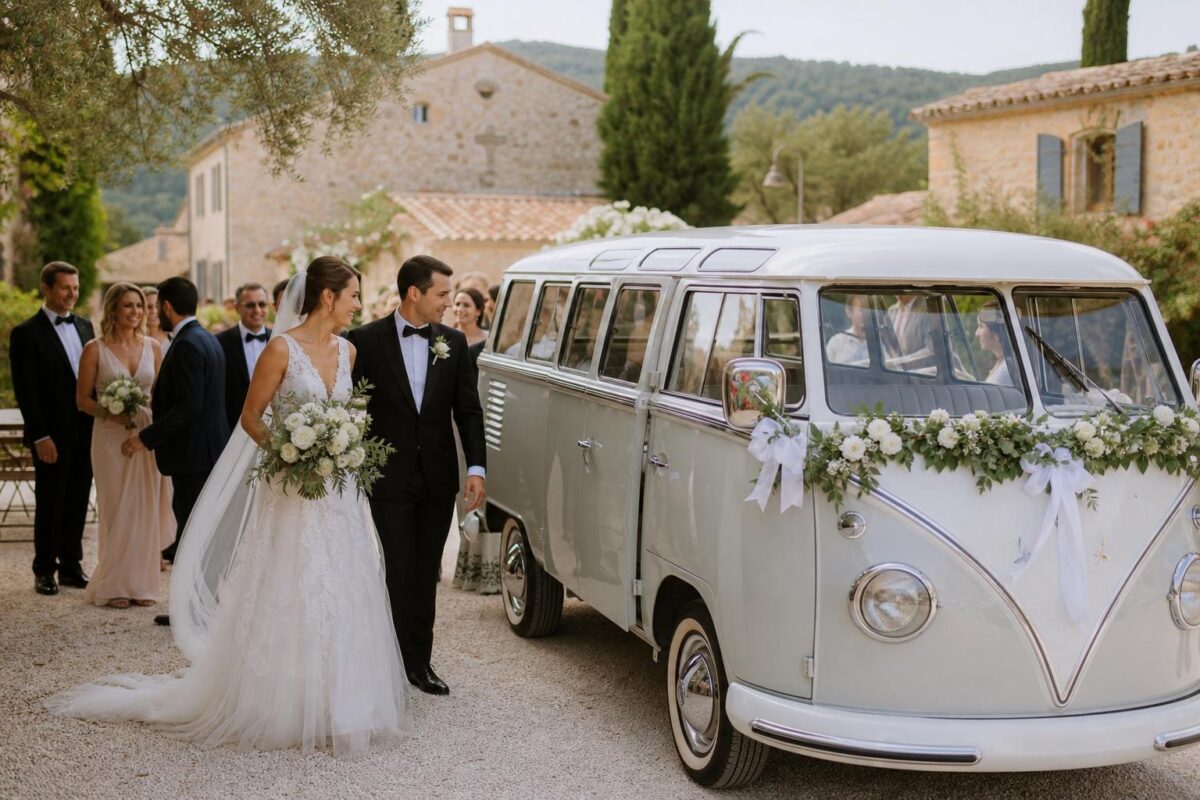 Idée transport mariage groupe : 7 solutions discrètes pour vos invités et leurs trajets