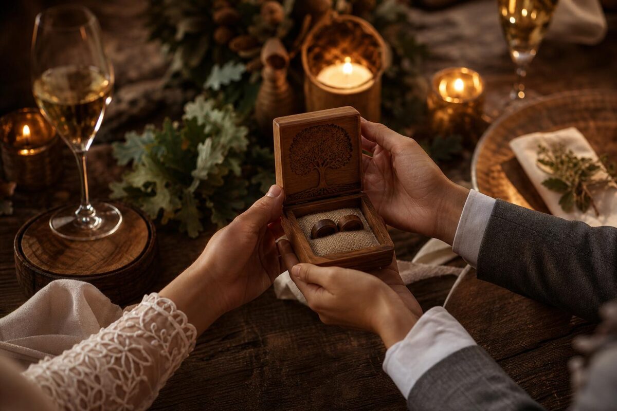 Noces de bois : symboles, idées et rituels pour célébrer cinq ans avec sens et curiosité