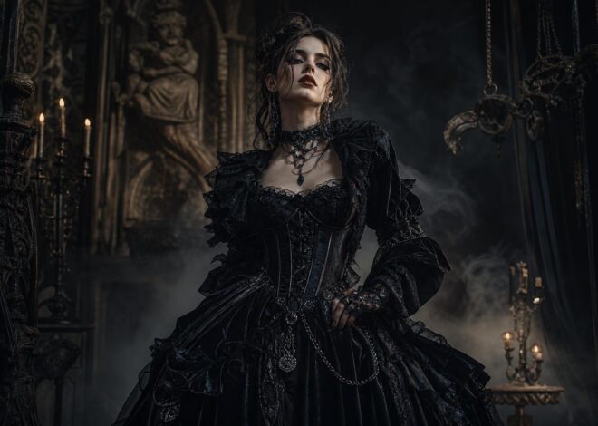 Robe gothique : secrets de style, matières et coupes pour une allure singulière et actuelle