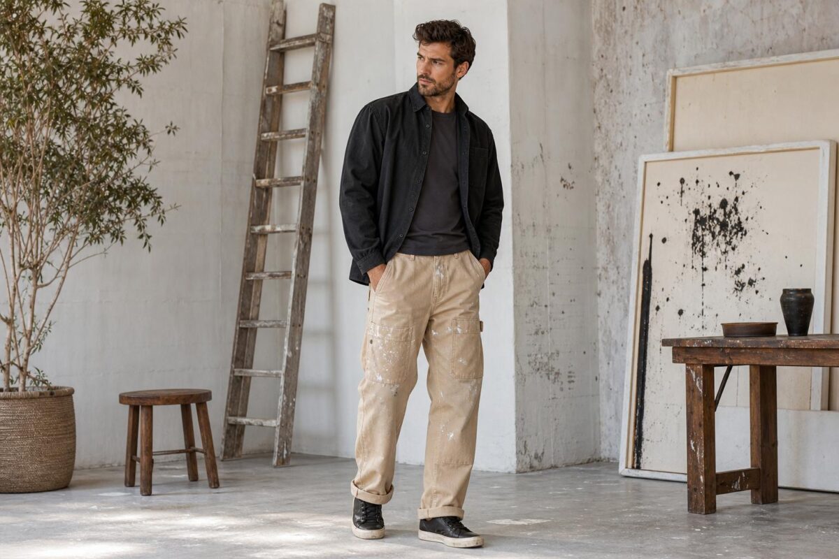 Pantalon peintre homme : comment choisir une pièce solide, urbaine et vraiment utile