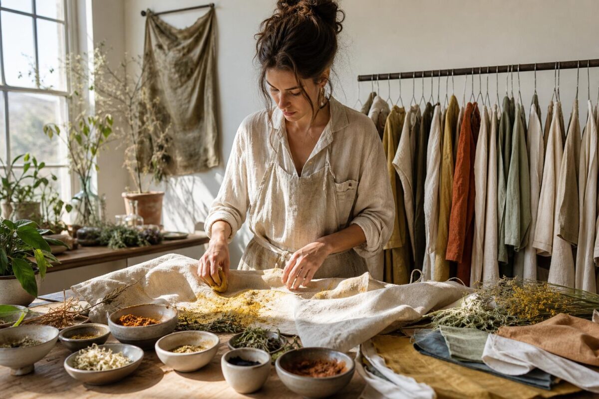 Slow fashion : pourquoi teindre ses vêtements séduit les fashionistas en quête d’un style unique