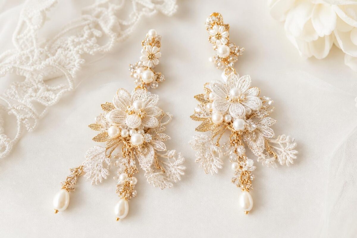 Boucles d’oreilles mariage bohème : guide 2026 pour un look romantique lumineux