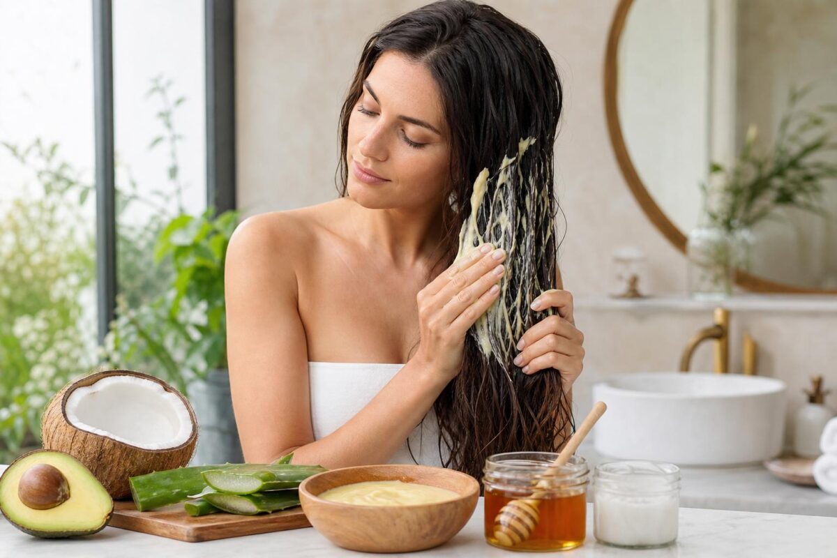 Masques maison naturels pour cheveux secs : recettes efficaces pour retrouver douceur durable