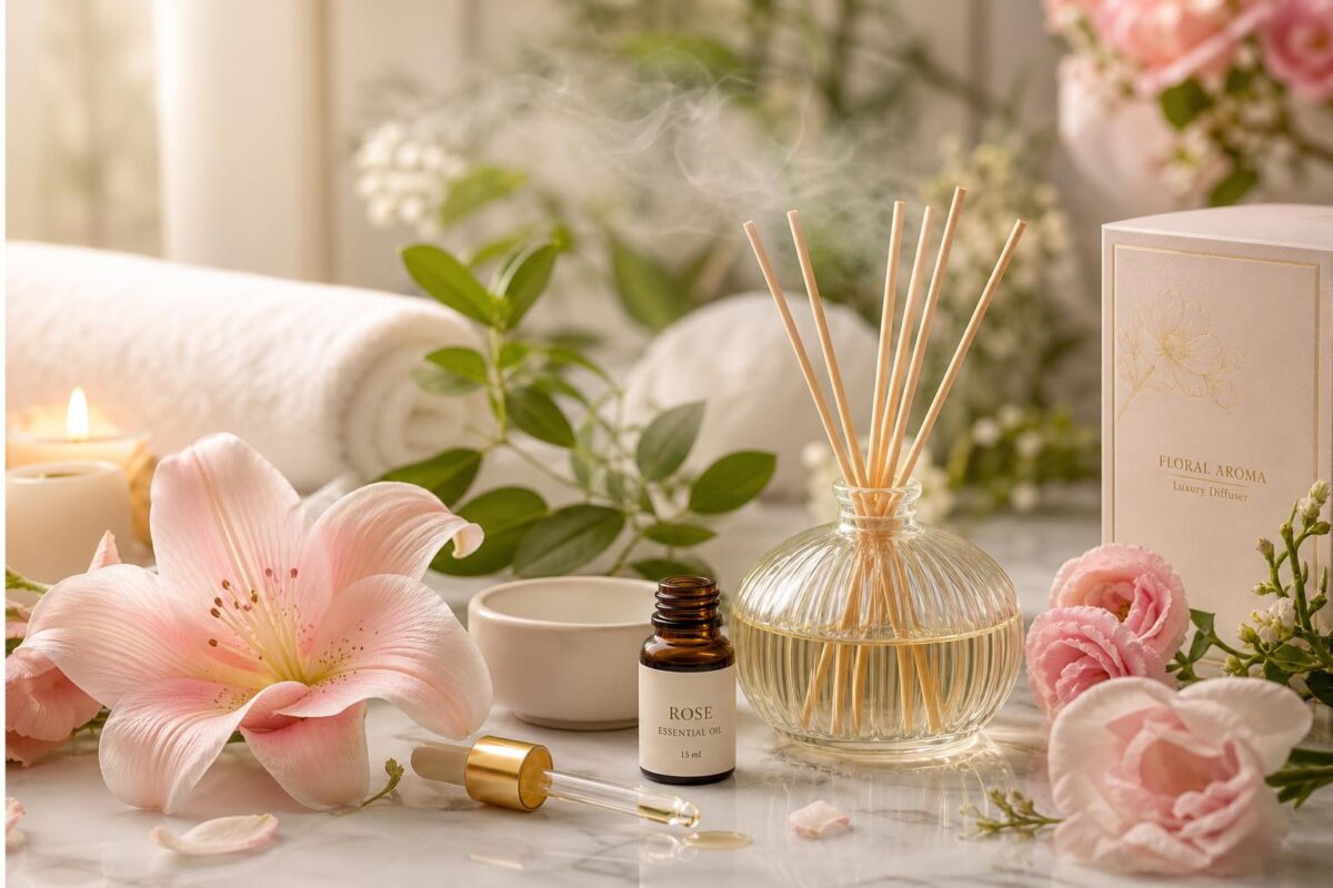 Arôme floral et bien-être : le guide clair pour choisir un parfum naturel apaisant, sans risque