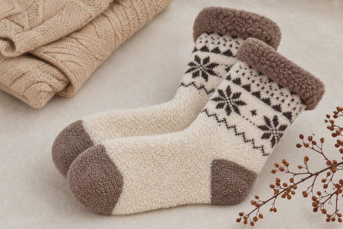 Chaussettes en molleton : le confort discret qui tient vraiment aux pieds en hiver