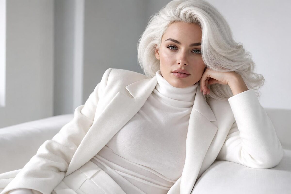 Cheveux blancs : réussir une coloration ton sur ton naturelle, sans démarcation visible