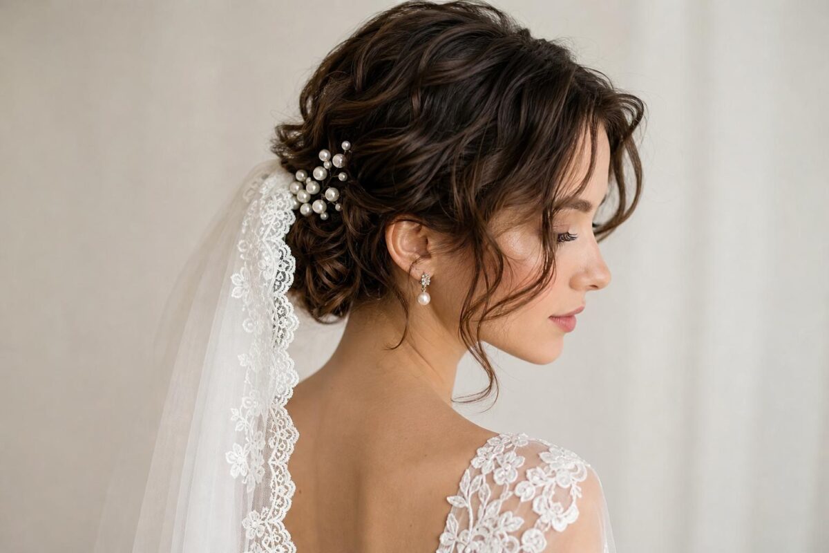 Coiffure mariage cheveux courts : la bonne idée selon ta coupe et ton visage, sans faux pas