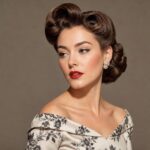 Coiffures des années 50 au goût du jour : glamour rétro, technique moderne et tenue durable
