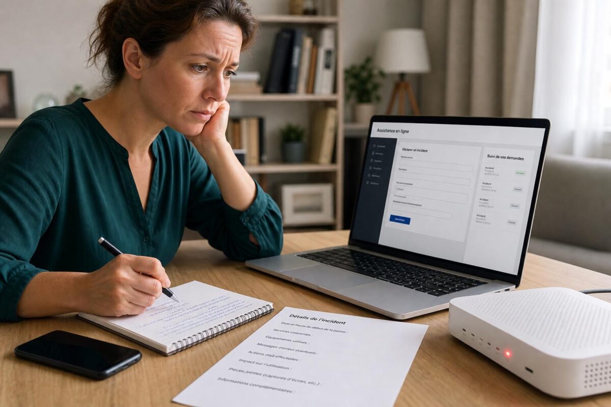 Comment préparer sa demande de support à olky après une interruption de service