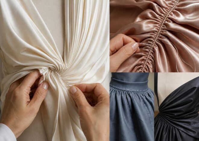 Fronces couture : techniques pour des fronces nettes, régulières et faciles à réussir