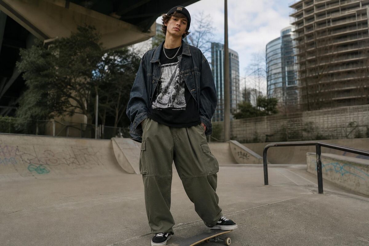 Look skater : les codes urbains à adopter pour bouger librement, sans perdre son style