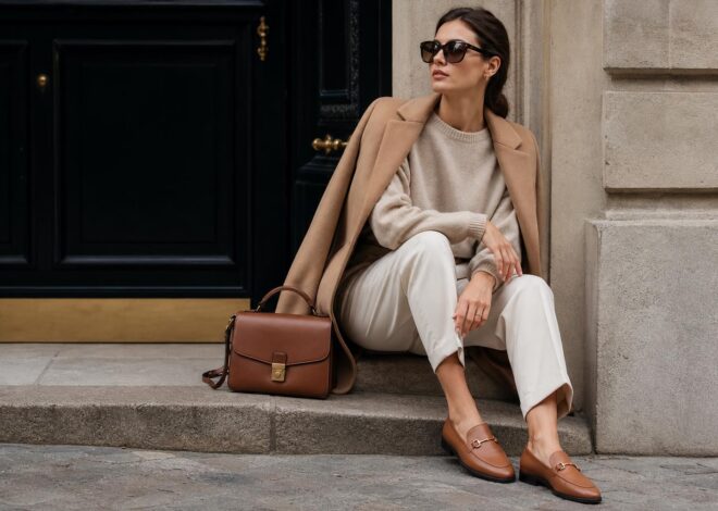 Mocassins camel : l’élégance décontractée au quotidien, du bureau aux sorties