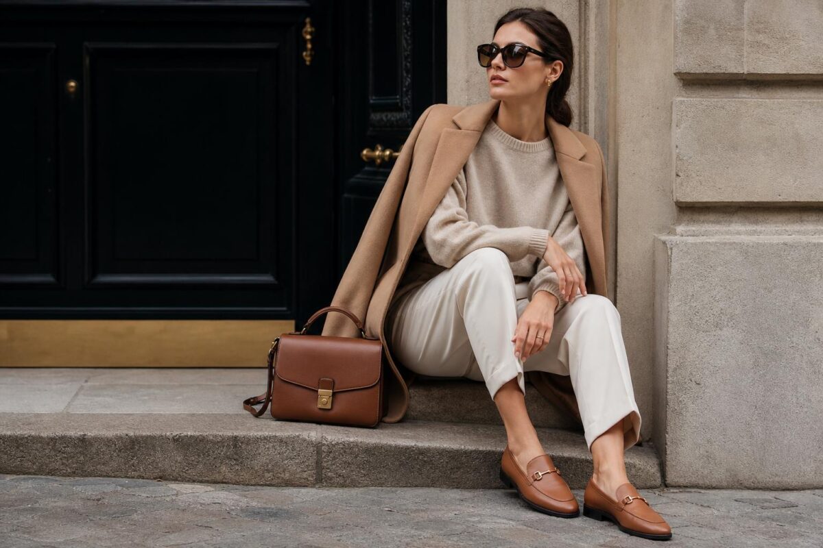 Mocassins camel : l’élégance décontractée au quotidien, du bureau aux sorties
