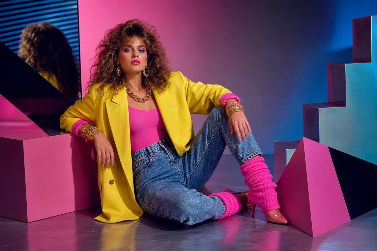 Style années 80 : déchifrez les codes vintage pour un look pop, rock et sportswear