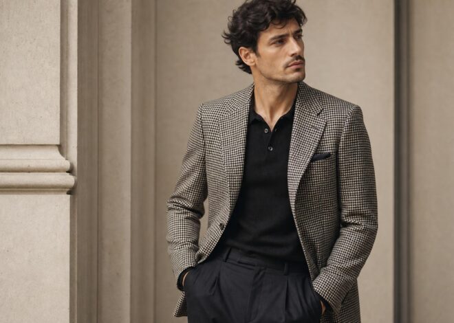 Veste homme pied-de-poule : l’élégance qui ose l’originalité au quotidien, sans effort